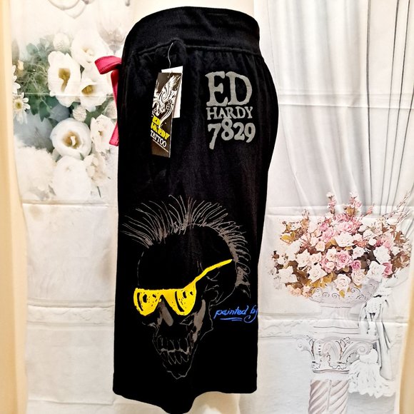 Ed Hardy Other - ORIGINAL SAMPLE VINTAGE ED HARDY LOUNGE PANT LARGE